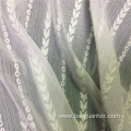 Eyelet Embroidered Chiffon Fabric for Wedding Dress